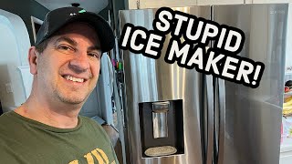 Samsung Refrigerator Ice Maker Not Working Check This [upl. by Cosenza]