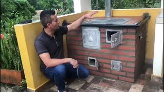 Construcción de HORNO DE LEÑA 🧱 Vídeo 11 Tutorial paso a paso para construir un horno de leña [upl. by Eioj]