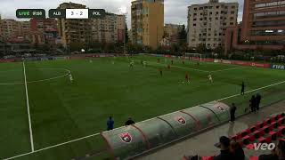 LIVE  Ndeshje miqësore Shqipëri U17  Poloni U17 [upl. by Alexandrina]