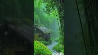 satisfying natural raindrop videoshortsrelaxing musiccalming down natural dound for sleepsingos [upl. by Sethi]