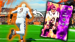 ANGRY RUNS JOE BURROW IS BROKEN IN MADDEN 24 [upl. by Allana817]