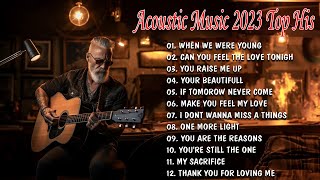 ACOUSTIC SONGS  ACOUSTIC MUSIC 2023 TOP HITS  SIMPLY MUSIC [upl. by Esinehs]