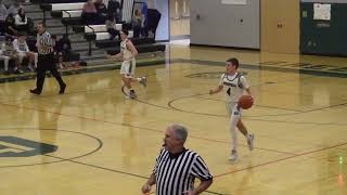 Hoosac Valley Hurricanes vs Greenfield Green Wave  Boys Varsity Basketball 12924 [upl. by Arihs]