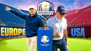 We played EVERY Ryder Cup course in Europe [upl. by Taft]