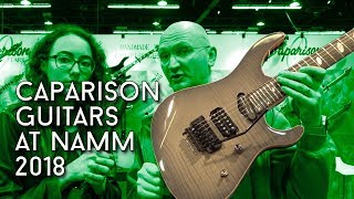 Caparison is that how you say that Guitars at NAMM 2018 [upl. by Amata406]