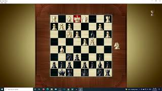 Chess Titans level 8 vs computer [upl. by Luar]