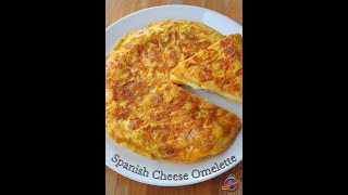 Spanish Omelette  Spanish Cheese Omelette  Best Omelette Recipe  Worlds Famous Omelette shorts [upl. by Anelam]