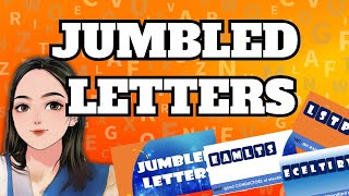 JUMBLED LETTERS [upl. by Hecker]