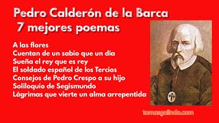 Pedro Calderón de la Barca  7 mejores poemas [upl. by Ledairam427]