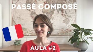 AULA DE FRANCÊS  PASSÉ COMPOSÉ [upl. by Recor427]