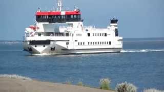 Veerboot Schiermonnikoog  Lauwersoog [upl. by Renita]