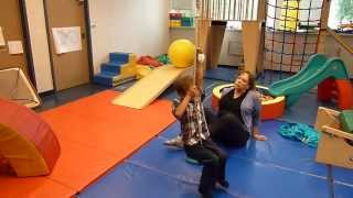 Occupational Therapy for Sensory Integraton at JCFS IPI in Northbrook [upl. by Yahska]