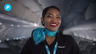 Become a Frontier Flight Attendant Today [upl. by Anallese]