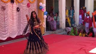 O mere dholna dance performance by students on annual function [upl. by Harbird514]