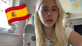 ASMR in SPANISH 🇪🇸💕I tried again [upl. by Adnalram]