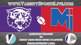 2 Louisburg Wildcats vs 15 Bishop Miege Stags Week 9 Postseason 1112024 [upl. by Leilamag]