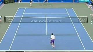 Andy Roddick vs Radek Stepanek Memphis 2009 [upl. by Marela]