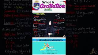 What is Oscillation I Oscillation process I Physics I penacademy education physics [upl. by Clift]