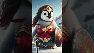 Justice league pingüino stylesuperhéroes marvel justiceleague pingüino [upl. by Assilev197]