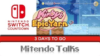 Nintendo Switch Countdown 3 Days To Go  Kirbys Epic Yarn on Wii [upl. by Elbag]