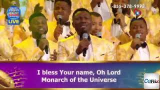 MONARCH OF THE UNIVERSE by Simeon Rich and Loveworld Singers With lyrics [upl. by Esined]