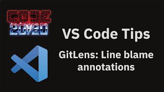 VS Code tips — Line blame annotations from the GitLens extension [upl. by Hachmann]