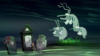 Oggy And the Cockroaches  GHOST HUNTING S07E05 😱 A Xilam series  Cartoon in English [upl. by Kyl968]