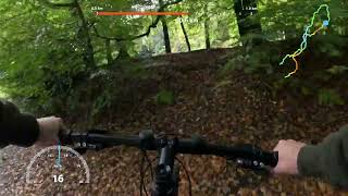 Mountain biking through Hookstone Woods [upl. by Sikata]