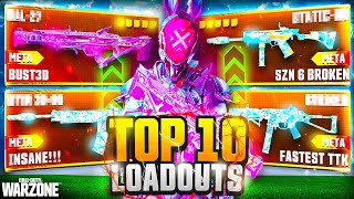 TOP 10 BROKEN META Loadouts in Warzone [upl. by Meuser]