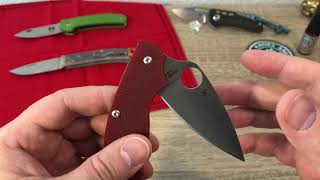 Spyderco Uk Pen Knife  Ukpk  Heinnie Haynes CPM S30V Review Deutsch  German NEO [upl. by Latif]