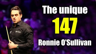 This has remained in the history of snooker forever Ronnie OSullivan 147 Break [upl. by Eidde]