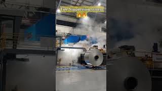 Fire Suppression system🔥🔥shorts ytshorts disasterveer [upl. by Ilellan]