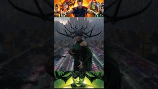 Hela Vs Thor ragnarok Final Battle showdown💯🔥 shorts [upl. by Atineb]