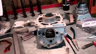 KTM 125 SX Top End Overhaul Part 8  Assembling the Power Valve Part 1 [upl. by Yart252]