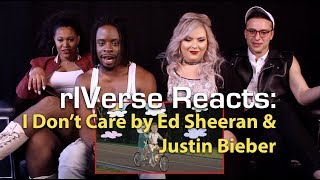 rIVerse Reacts I Dont Care by Ed Sheeran amp Justin Bieber  MV Reaction [upl. by Llekim]