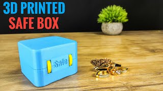 3D printed Strong Safe Box  3D Printing Timelapse [upl. by Lamp]