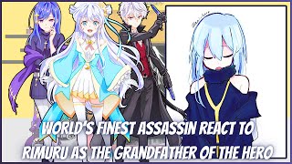 Worlds Finest Assassin React To Rimuru Tempest AU  Gacha Reaction  Rimuru x Chloe [upl. by Conrado453]