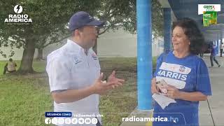 Ciudadana estadounidense explica las razones por las que votó por Kamala Harris [upl. by Alyag664]