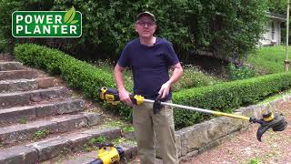 Dewalt Line Trimmer Whipper snipper Test and Review [upl. by Llerrej]