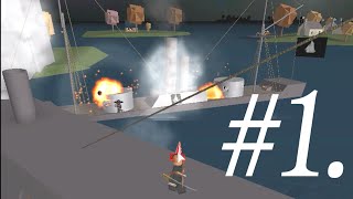 ROBLOX Tradelands  Pirate Hunting Ep1 Neptune Vs Clad Battle amp KILLING THE PIRATE KING [upl. by Mccarty712]