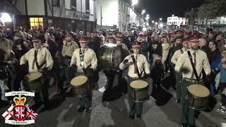 Castlederg Young Loyalists FB 7  Their Own Parade 2024 [upl. by Aleacin]