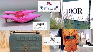 BICESTER VILLAGE DESIGNER OUTLET  SHOP DIORBURBERRYBALENCIAGA  OUTLET PRICE🛍 [upl. by Nordgren]