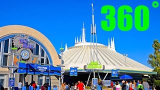 Space Mountain Gift Shop 360˚ VR HD Magic Kingdom Walt Disney World [upl. by Enilasor]