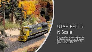 UTAH BELT in N Scale [upl. by Sterne]