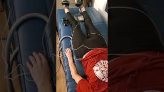 Transcranial pulse electromagnetic field therapy w peripheral nerve stimulation on spinal injury [upl. by Ailekahs485]