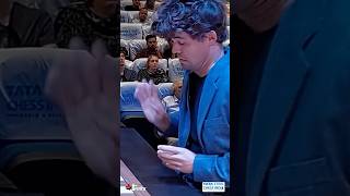 Why is Magnus Carlsen UPSET 😨 magnuscarlsen chess [upl. by Novhaj]