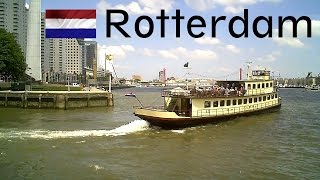 HOLLAND Rotterdam boat trip to Kinderdijk [upl. by Richmond26]