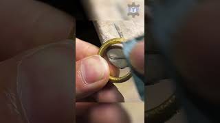 How Liquid Gold Turns Into Stunning Ring GoldRing FabricationTV [upl. by Annawal795]