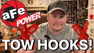 2022 Toyota Tundra AFE Power Tow Hooks Unboxing amp Install [upl. by Luke]