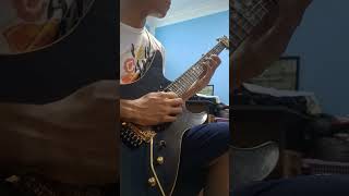 Bujang Sebuyau  Shasha Julian Guitar Solo Cover by Gio moregio guitarcover solo music gawai [upl. by Raasch]